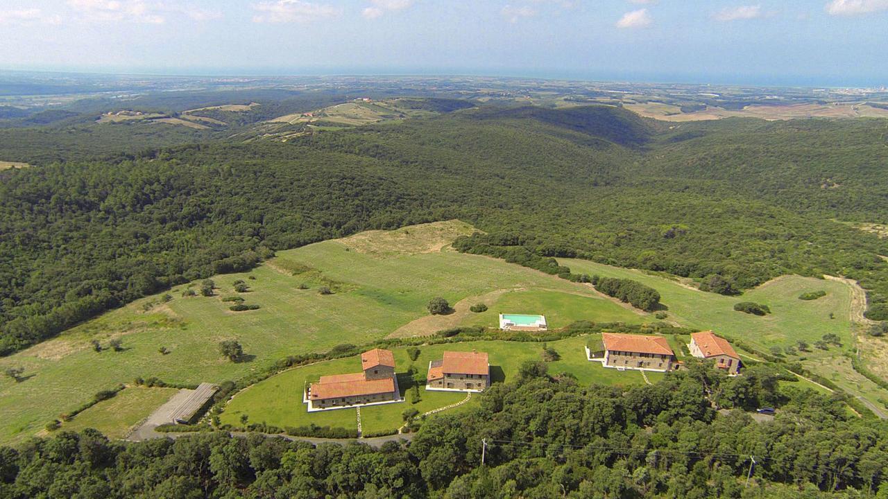 Vila La Lepraia Estate Castellina Marittima Exteriér fotografie